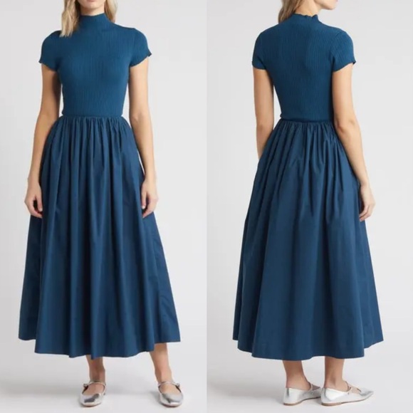 En Saison Lafayette Mixed Media Maxi Dress - Picture 2 of 8